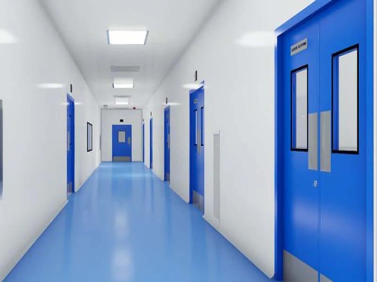 Clean Room Partition & Epoxy